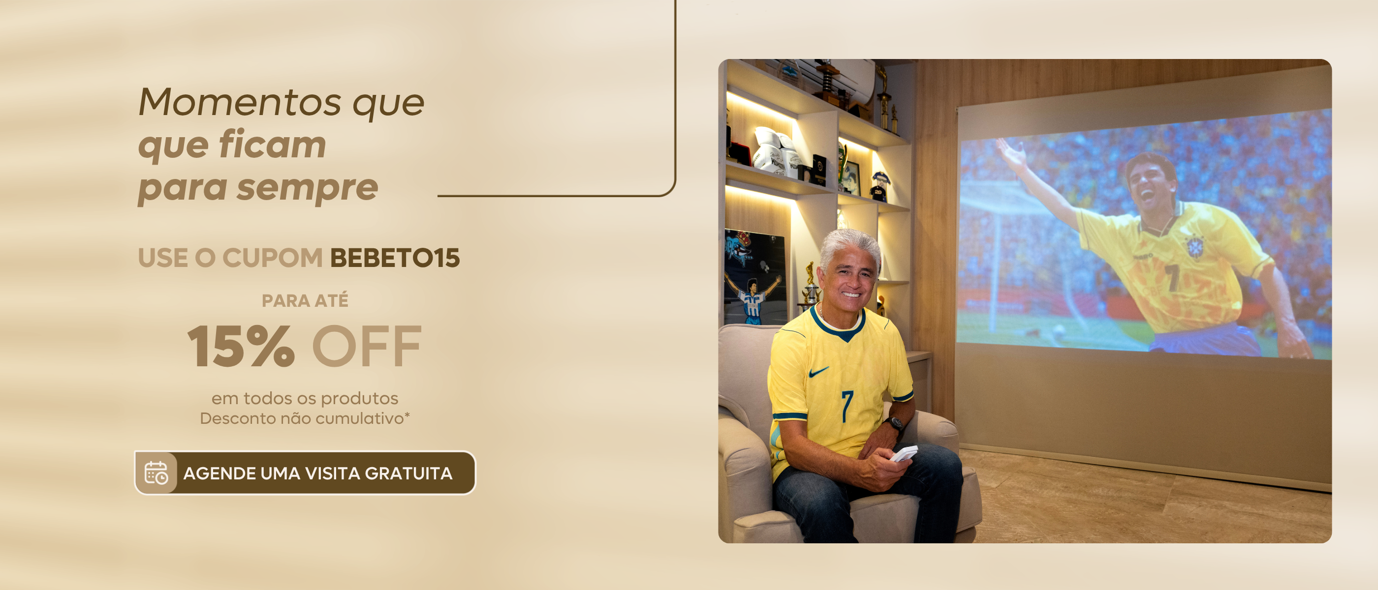 Promoção Persianas em Casa Bebeto